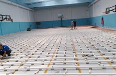 運動木地板專業安裝過程-5